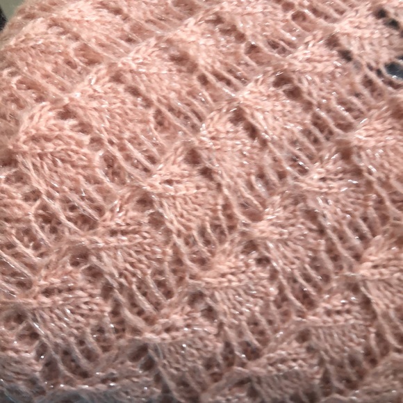 Ann Taylor Pink Knit Infinity Scarf - Picture 6 of 8